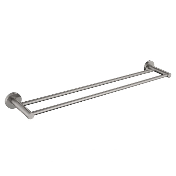 3003 Brushed Nickel Series - Double Towel Bar 60CM - JAK Appliances