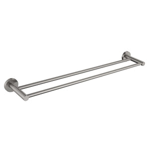 3003 Brushed Nickel Series - Double Towel Bar 75CM - JAK Appliances