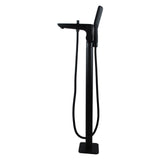 Aquaperla Freestanding Bath Mixer with Handheld Shower Spout Floor Mounted - JAK Appliances