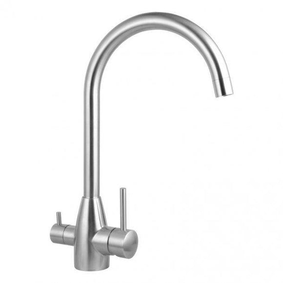 Aquaperla Round 3 Ways Purified Water Kitchen Sink Mixer Tap 360° Swivel - JAK Appliances