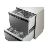 Midea Double Drawer Dishwasher Stainless Steel