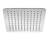 Aquaperla Super-Slim Square Rainfall Shower Head 250mm - JAK Appliances