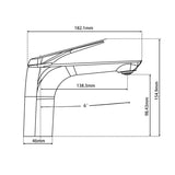 Aquaperla AU Series Brass Basin Mixer - JAK Appliances