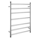 Aquaperla Round Electric Heated Towel Rack 7 Bars - JAK Appliances