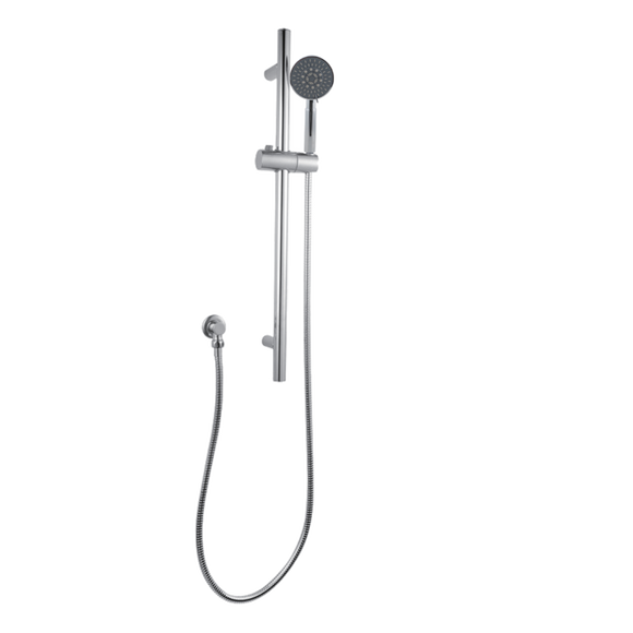 Aquaperla Round Handheld Shower Set With Rail - JAK Appliances