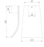 Aquaperla Cascade Series Waterfall Bathtub/Basin Wall Spout - JAK Appliances