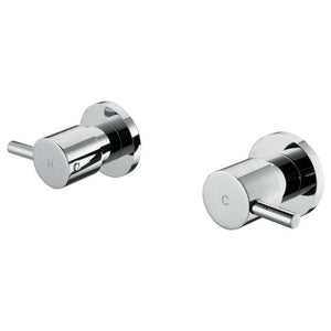 Aquaperla Lucid Pin Lever Series Round Shower Wall Taps - JAK Appliances