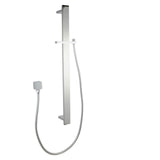 Aquaperla Square Sliding Shower Rail with Wall Connector & Water Hose Only - JAK Appliances