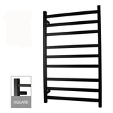 Aquaperla Square Electric Heated Towel Rack 9 Bars - JAK Appliances