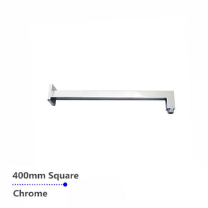 Aquaperla Square Wall Mounted Shower Arm 400mm - JAK Appliances