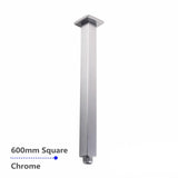 Aquaperla Square Ceiling Shower Arm 600mm - JAK Appliances