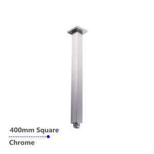 Aquaperla Square Ceiling Shower Arm 400mm - JAK Appliances