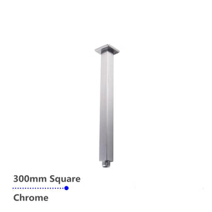 Aquaperla Square Ceiling Shower Arm 300mm - JAK Appliances