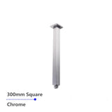 Aquaperla Square Ceiling Shower Arm 300mm - JAK Appliances