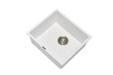 Aquaperla Carysil Granite Kitchen/Laundry Sink Top/Flush/Under Mount 457x406x200mm - JAK Appliances