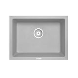 Aquaperla Carysil Granite Kitchen Sink Top/Flush/Under Mount 610x457x205mm - JAK Appliances